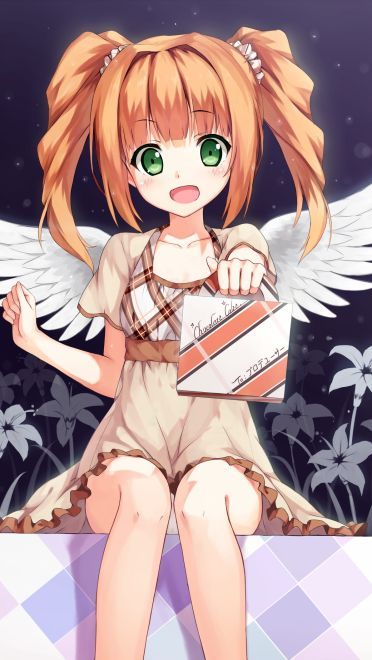 双马尾的少女哟 手机壁纸