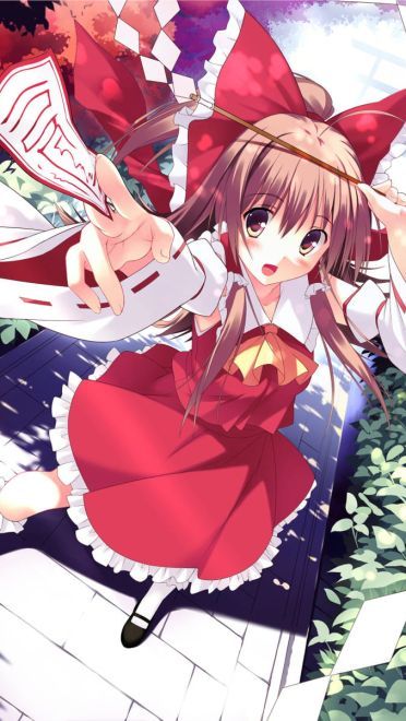 被俯视的少女 手机壁纸