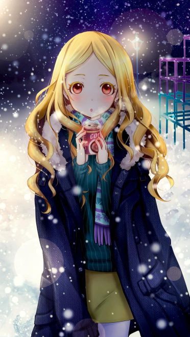 低调的奢华：金发美少女 手机壁纸