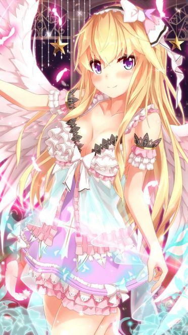 低调的奢华：金发美少女 手机壁纸