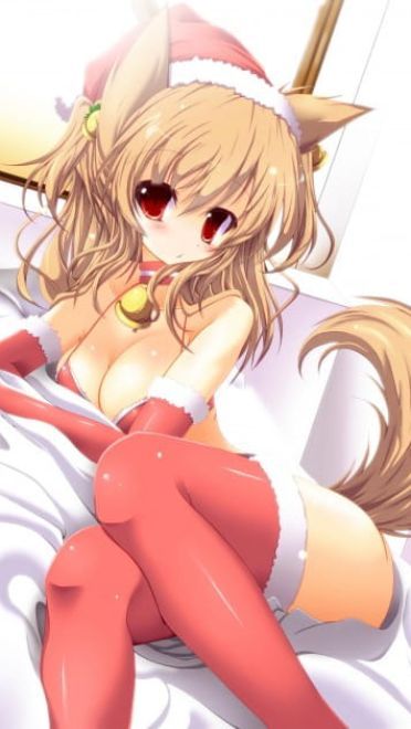 毛绒耳朵的狐狸娘 手机壁纸