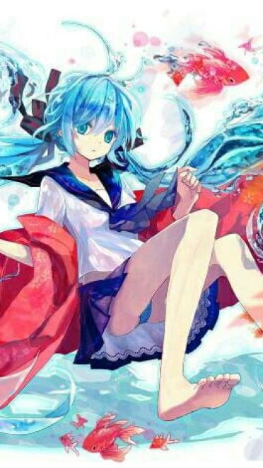 【图包】初音未来--充满各种意境の水初音 图集