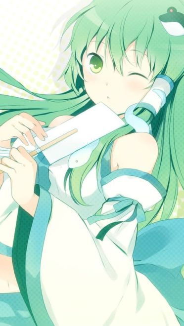 【壁纸】东方project 东风谷早苗手机壁纸分享