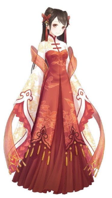 【手机壁纸】中国古典嫁衣 三生有幸爱上你，一