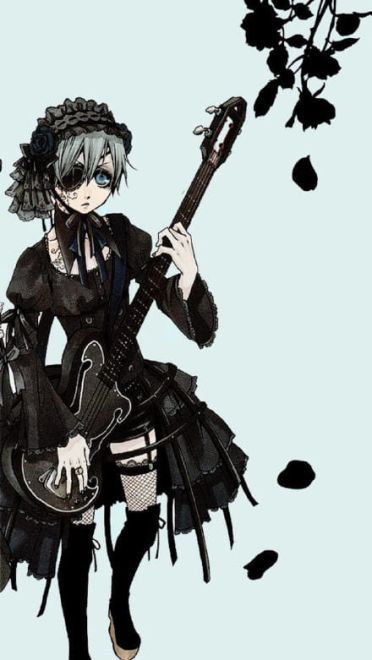 【手机壁纸】深色系黑执事，请让我留在您的身