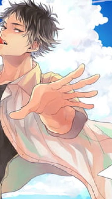 【手机壁纸】夏天一定要吃 西瓜冰棍和美少女更