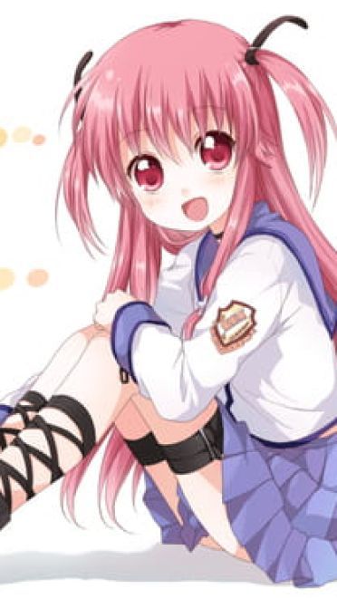 【手机壁纸】屁股着地，双腿并拢屈膝，双手抱