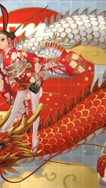 【电脑壁纸】精美和服高清壁纸大图