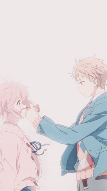 【手机壁纸】《境界的彼方》浅色系壁纸 你多久