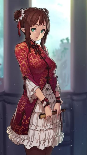 【手机壁纸】旗袍×洛丽塔！中华风洛丽塔美图鉴