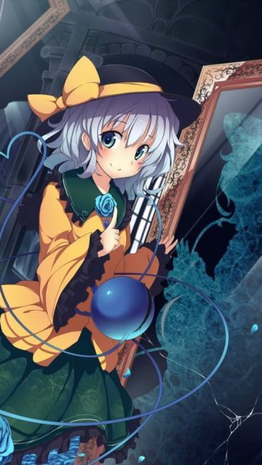 镜子与地面的反射 手机壁纸