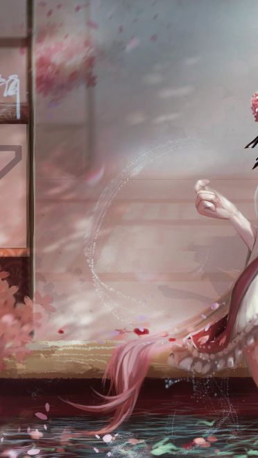 求收养！曾有樱花落肩头壁纸，第三弹