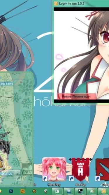 【win7主题】-Choukai 鸟海Kantai Collection舰队