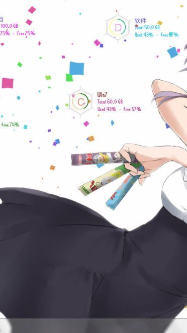 【win10】粗点心战争 枝垂萤电脑主题