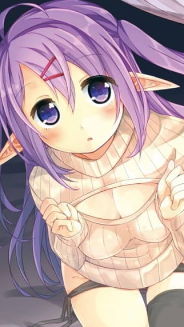 开胸毛衣的诱惑 手机壁纸 前凸的妹纸