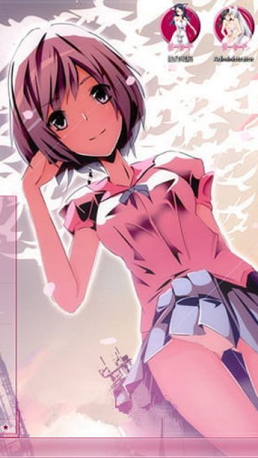 【win8】物语系列 黑白羽川翼 电脑主题