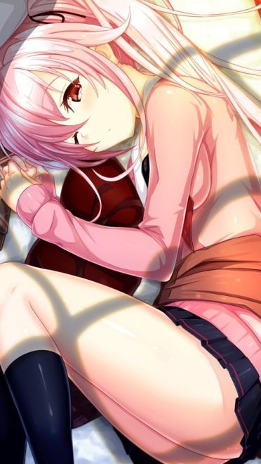 穿着毛衣的少女感觉很温暖 手机壁纸