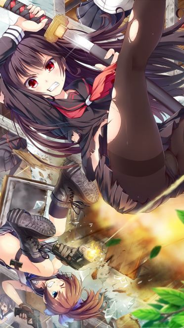 唯有刀剑才能划破长空 手机壁纸