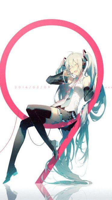 初音未来与神秘少年 安卓手机主题