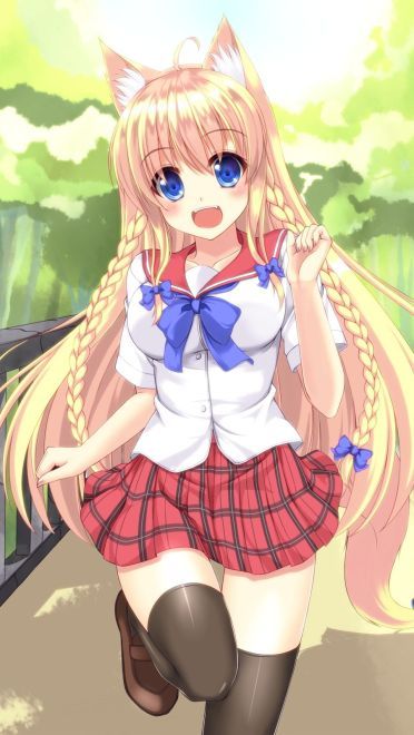 夜空下的绝对领域 手机壁纸