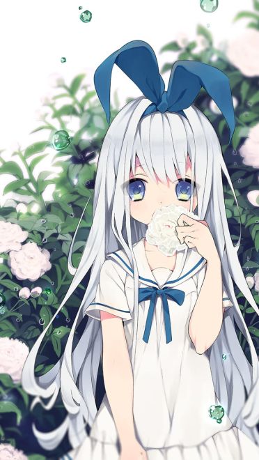 兔耳软萌妹子 萌娘手机壁纸3.31