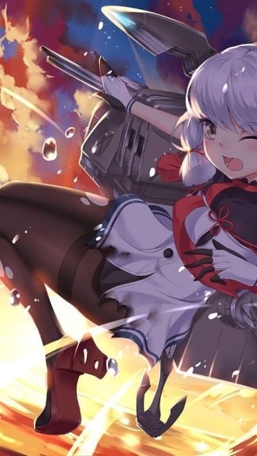 战斗型少女 桌面壁纸 霸气风范