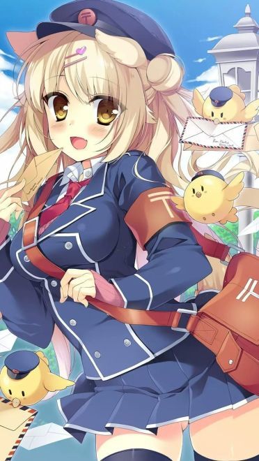 洋溢着青春笑容的少女 美美哒手机壁纸