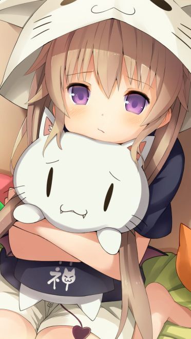 洋溢着青春笑容的少女 美美哒手机壁纸