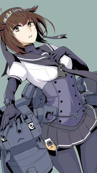 舰队Collection 舰娘 鹿岛 萌娘手机壁纸4-11期