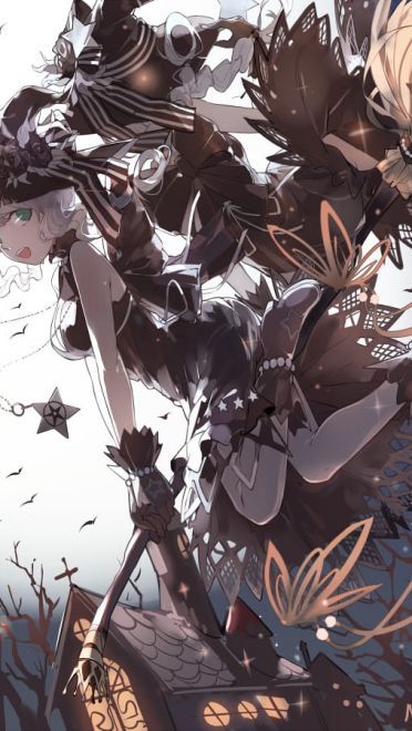 超萌魔法娘 手机壁纸