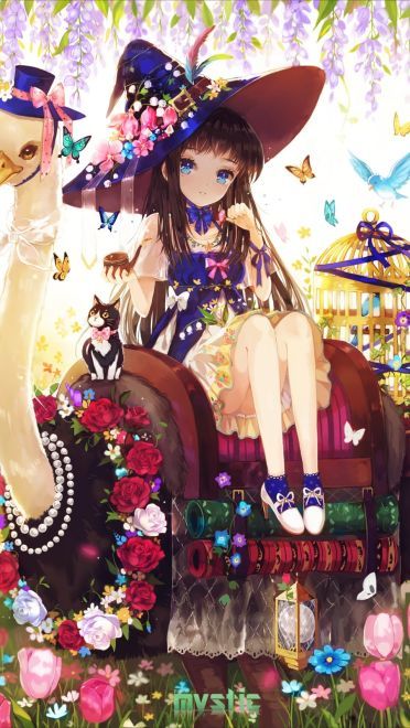 超萌魔法娘 手机壁纸