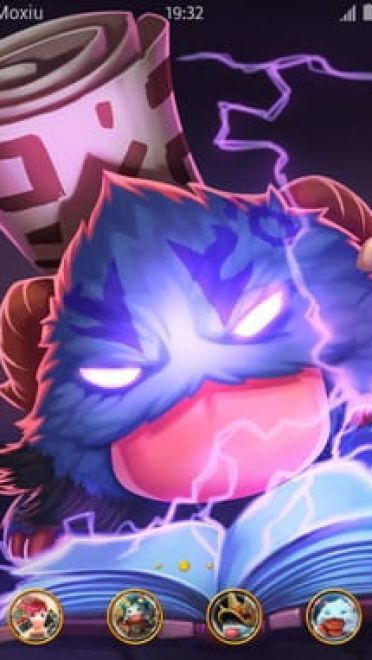 英雄联盟 金克斯魄罗 安卓手机主题