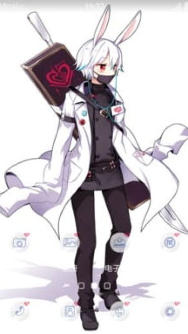 兔耳 CP 安卓手机主题