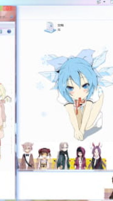 东方project  博丽灵梦 win7电脑主题