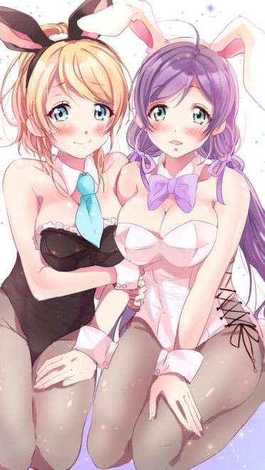 兔女郎女仆装少女 性感手机壁纸