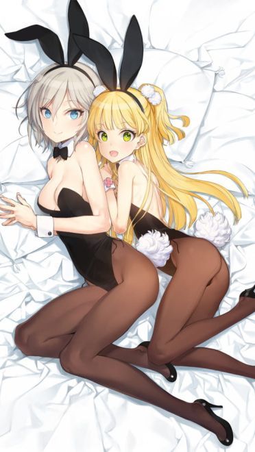 兔女郎女仆装少女 性感手机壁纸