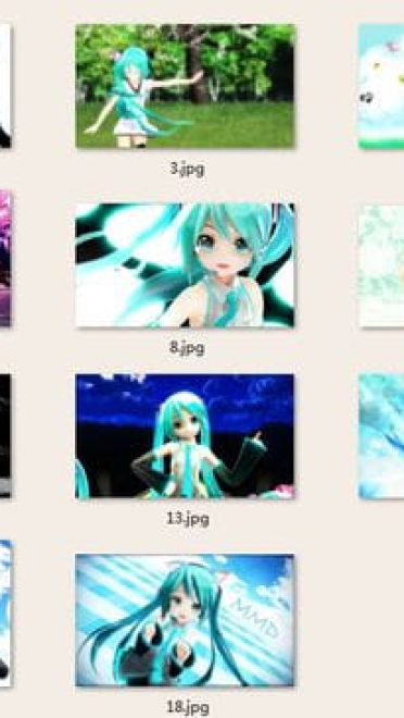 【win7主题】3D萌萌哒miku酱win7电脑主题