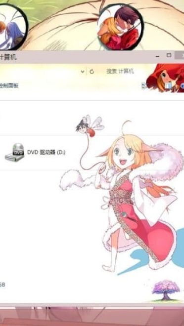 国漫狐妖小红娘 win8电脑主题