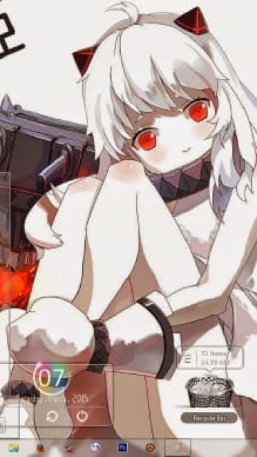 舰队Collection 北方栖姬 小北方 win7电脑主题