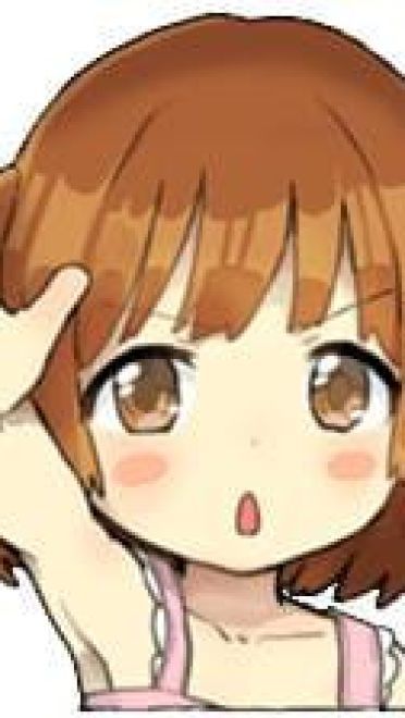 超萌贴纸女孩 动漫QQ表情包