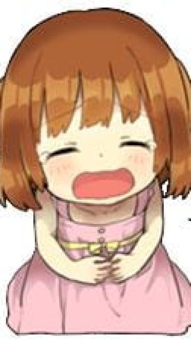 超萌贴纸女孩 动漫QQ表情包