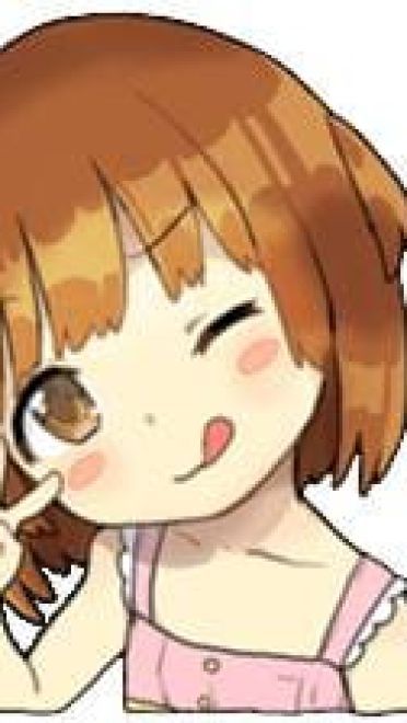 超萌贴纸女孩 动漫QQ表情包