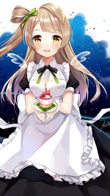 女仆装制服少女 精美手机壁纸