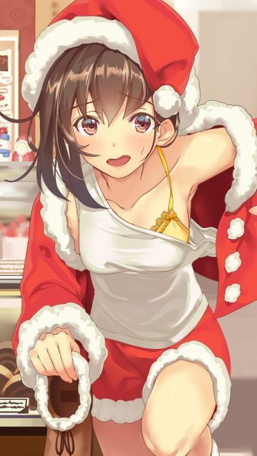 性感的半脱少女 福利手机壁纸