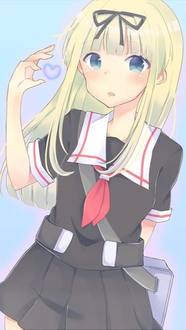 岛风 夕立 舰娘 萌娘手机壁纸4-27期下载