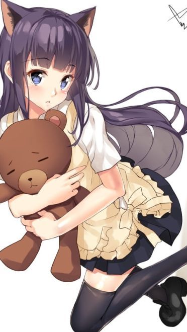 可爱的花样少女 动漫手机壁纸