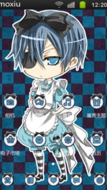 夏尔女仆装 安卓手机主题下载