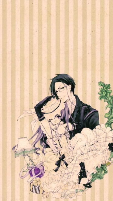 黑执事 塞巴斯蒂安 萌娘手机壁纸5-1期下载