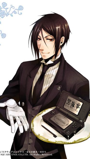 黑执事 塞巴斯蒂安 萌娘手机壁纸5-1期下载