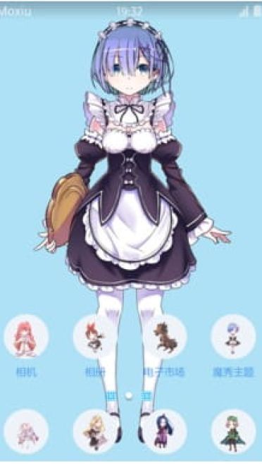 雷姆 Re从零开始的异世界生活 安卓手机主题下载~